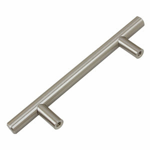 95mm (3.75") Center to Center Stainless Steel Modern Cabinet Hardware Handle