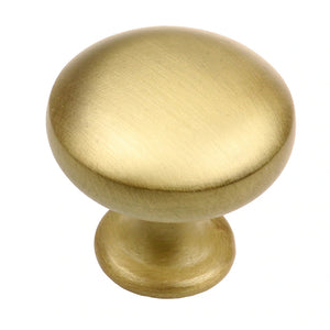 28.5 mm (1.125") Oil Rubbed Bronze Classic Round Solid Cabinet Knob