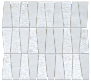 GT Waikiki Season Collection Alawai Shine Trapezoid 12" x 12" Mosaic Tile