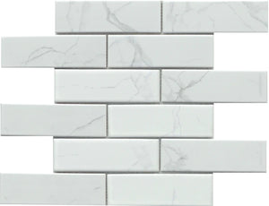 Emser Tiles Elegan Collection Calacata 12" x 12" Mosaic Tile