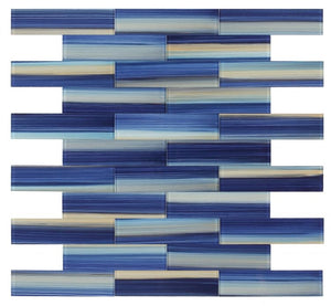 Elysium Tiles Amazon Ocean 3" x 12" Subway Tile
