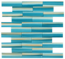 Load image into Gallery viewer, Elysium Tiles Amazon Turquoise 3&quot; x 12&quot; Subway Tile
